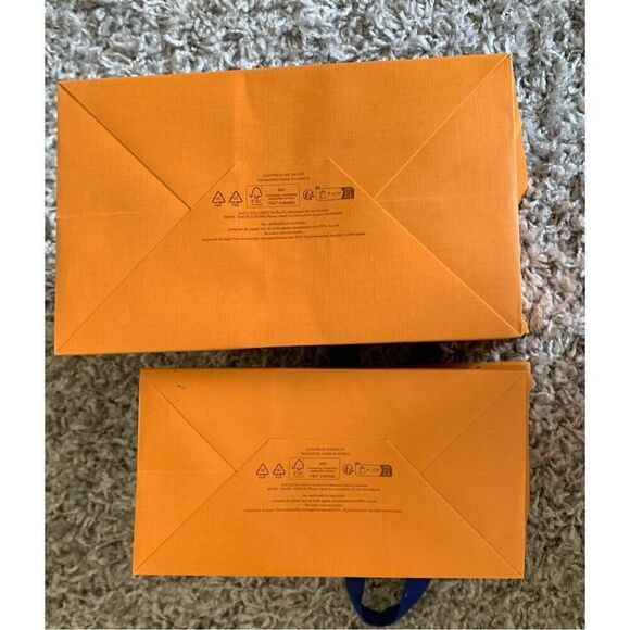2 Authentic Louis Vuitton Shopping Gift Paper Bag LOT - Picture 4 of 7
